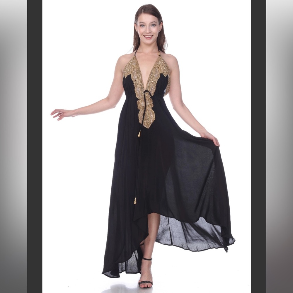 NWT! Stunning MANISH VAID Resort Style Dress